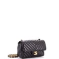 thumbnail image 2 of Pre-Owned Classic Single Flap Bag Chevron Lambskin Mini By Rebag, 2 of 8