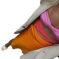 thumbnail image 3 of Robe Longue Ajourée pour Femmes Bodycon Dos Nu Maxi Robe Col en V Bretelles Spaghetti Robe Cocktail, 3 of 7