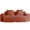 Red, variant on DEALTOPS 79" Modern Velvet Cloud Couch, 2-Seater Modular Loveseat with 2 Pillows, Red