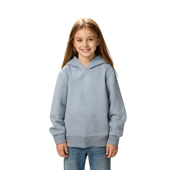 Teen Girls Hoodie Grey Hoodies Long Sleeve Hooded Sweatshirt Top Fall Clothes Toddler Boys Clothes 11-12 Years