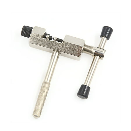 Silver Tone Stainless Steel Chain Breaker Splitter Cutter Repair Tool for Cycling (Best Chain Breaker Tool)