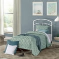 thumbnail image 5 of Hillsdale Julien Twin Metal Headboard with Spindle Design in Textured White, 5 of 5
