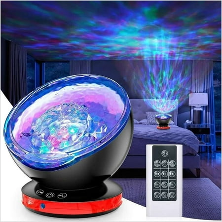 

Ocean Projector 12LED Night Light Lamp with Adjustable Lightness