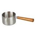 thumbnail image 2 of Milk Warmer Pot Stainless Steel Saucepan Metal Frothing Pitcher Small Heating Cookware Soup Warmer Pan for Tea Coffee 60ml, 2 of 8