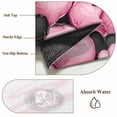 thumbnail image 6 of 2x3 Ft Entryway Area Rug, Valentine's Day Kitchen Rug Runner Washable Floor Mat, Romantic Love Heart Ballons Pink and Black Non Slip Indoor Door Mat Throw Carpet for Bathroom Living Room Bedroom, 6 of 8