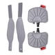thumbnail image 3 of Par de pedales de bicicleta estática con correas ensanchadas para bicicletas estáticas en casa o Husillo de 05 pulgadas, 3 of 9