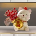 thumbnail image 4 of DOLITY Cat Figurine Collection Display Ornament Artwork Creative Animal Sculpture, 4 of 9