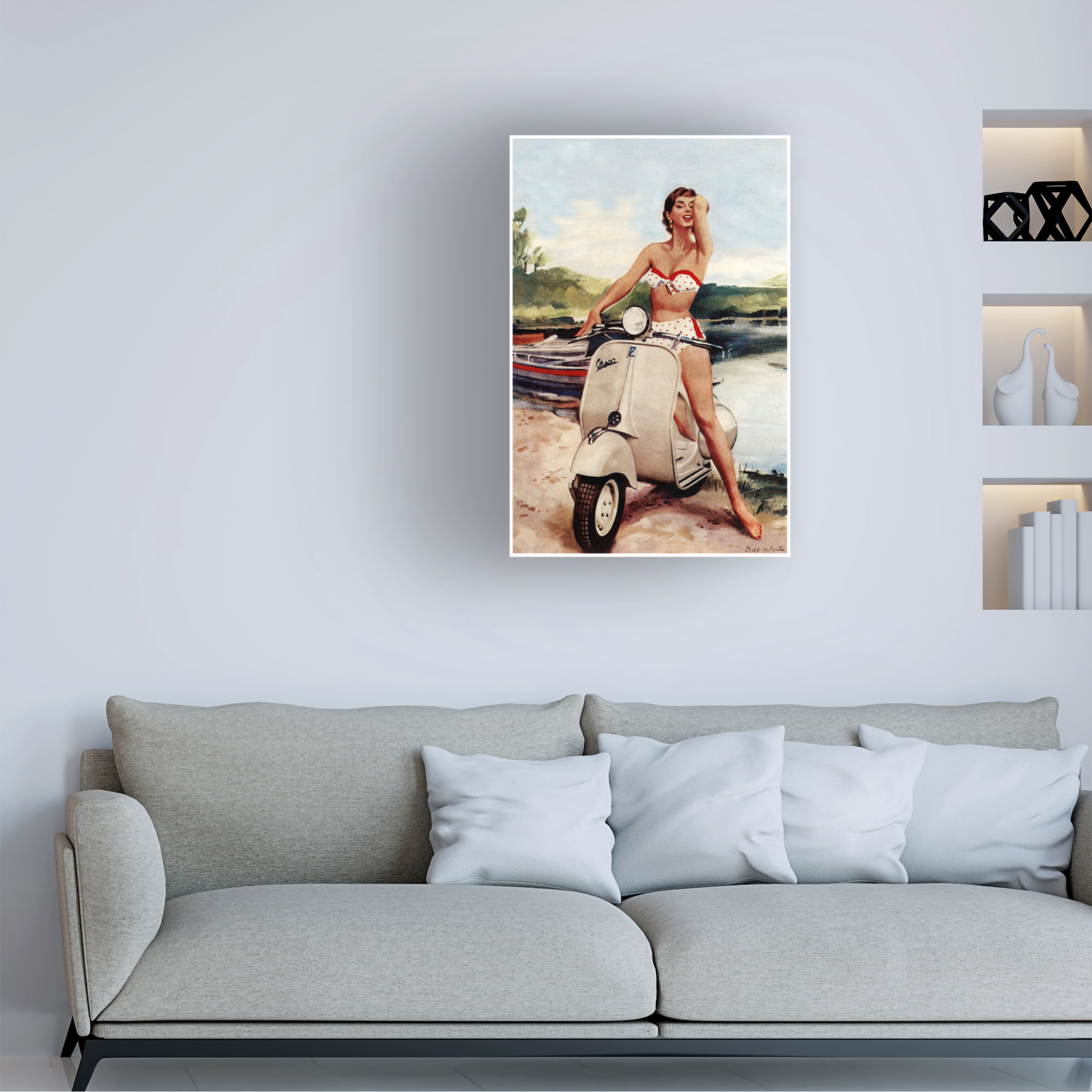 Trademark Fine Art 'Travel 36' Canvas Art by Vintage Lavoie