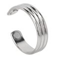 thumbnail image 4 of Anillo Magnético Ajustable, Elegante Joyería Para Aliviar La Fatiga, Anillo Curativo Magnético Elegante Para Trabajo De Oficina, 4 of 7