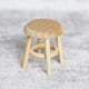 thumbnail image 3 of Muebles de cocina miniatura redondo de madera maciza Baoblaze para muñecas 3...6cm muebles de muñecas, 3 of 8