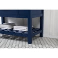 thumbnail image 5 of Elegant Decor Clement 42" Aluminum MDF Single Bathroom Vanity in Blue, 5 of 8
