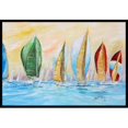thumbnail image 1 of Carolines Treasures JMK1002MAT Tapis Regatta Intérieur & Extérieur - 18 x 27 Po., 1 of 4