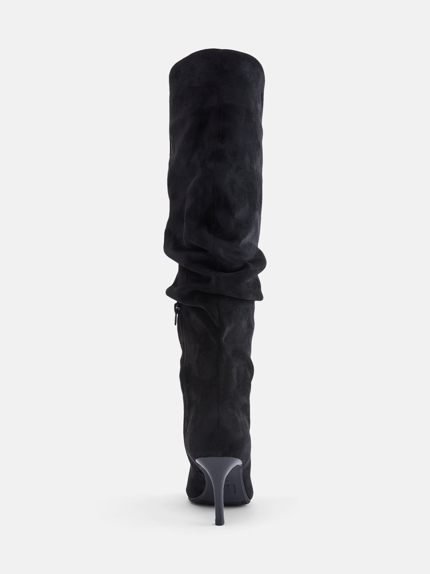 No Boundaries Women's Tall Peep Toe Boots