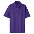 thumbnail image 4 of Yellow Rooster Men's Short Sleeve Dri-Mesh Polo T-Shirts Purple L, 4 of 5