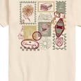 thumbnail image 3 of Gilmore Girls - Stamp Collage - Men's Short Sleeve Graphic T-Shirt, 3 of 5