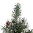 thumbnail image 5 of DEALTOPS 9FT Cashmere and Snow Bristle Mixed Christmas Tree with 105 Pine Cones and 1200 Clear Lights-UL,2317 tips,Dia:69, 5 of 9