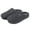 Darkgray, variant on Men’s Women’s Cotton Slippers, Warm Fleece Lined Scuff House Slippers, Non‑Slip Cushioned Hard Sole Indoor Outdoor Slippers for Home Office Lounging Daily Wear Fall Winter