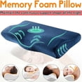 thumbnail image 2 of Contour Memory Foam Cervical Pillow Orthopedic Neck Pain Pillow Sleeper Pillow Neck Head Back Support, 2 of 5
