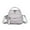 czb# Grey144, variant on CUZIBR Women'S Fashion Color Nylon Crossbody Bag Zipper Design Front Pocket Small Leather Bag Adjustable Wide Strap Lightweight Shoulder Purse For Women Daily Mini Carry Bag