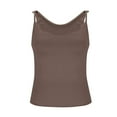 thumbnail image 5 of AherBiu Crop Tops for Women Scoop Neck Sleeveless Summer Stretch Comfy Going out Tops Cute Shirts Camisole, 5 of 6