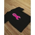 thumbnail image 6 of Tstars Mens Breast Cancer Awareness Shirts Distressed Pink Ribbon Cancer Support Ribbon Apparel for Men Graphic T Shirt, 6 of 7