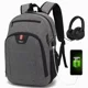 thumbnail image 2 of Mochila Para Laptop Impermeable 35 Litros De Espacio Con Interfaz Usb Cerradura De Seguridad Antirrobo Puede Acomodar Una Computadora 15,6 Pulgadas Adecuado Para Trabajar Estudiar Y Viajar, 2 of 8