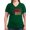 Kelly, variant on CafePress - North Carolina Flag Women's V Neck Dark T Shirt - Women's V-Neck Dark T-Shirt