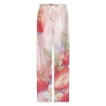 thumbnail image 4 of Strawberry Fruit Watercolor Women's Pajamas Pajama Pants Women's Sleepwear Lounge Sleep Bottoms Stretch with Pockets, 4 of 7