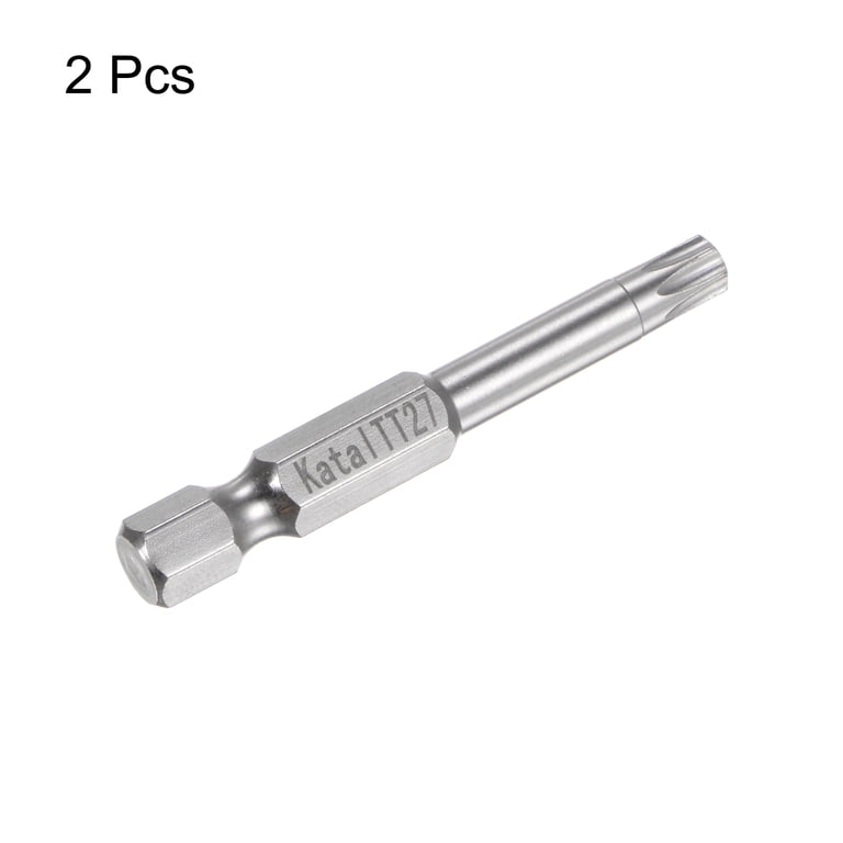 Uxcell TT27 Magnetic Security Star 7 Point Torx Screwdriver Bit 1
