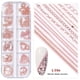 thumbnail image 1 of Accesorios para decoración de uñas, cadena de joyería para decoración de uñas, 12 rejillas, pegatinas decorativas para decoración de uñas, cadena de metal, cadena para uñas, 1 of 2