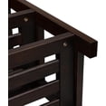 thumbnail image 4 of CONSDAN Shoe Bench Rack for Entryway, USA Grown Hickory Shoe Rack Bench, Wooden Bench with Shoe Storage for Entryway, Entrance Hallway, Bedroom, Living Room, 3-Tier, Extra-Large, 4 of 7