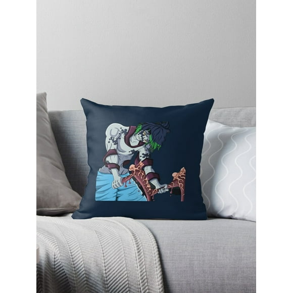 A NEW Gyutaro - demon slayer Throw Pillow Covers Cases Cushion Cover Case Sofa 16x16 Inches Two Side