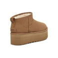 thumbnail image 4 of UGG Women's Classic Ultra Mini Platform Boots Chestnut - 1135092-CHE, 4 of 6