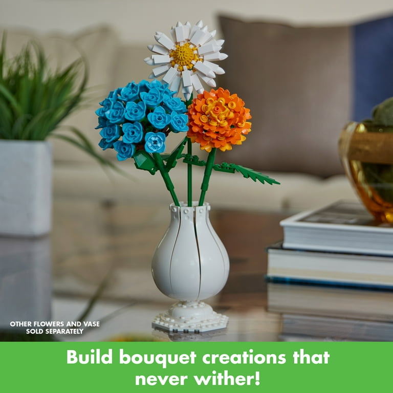 Brickcraft Marigold Bricktanicals Artificial Flower Building Set