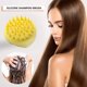 thumbnail image 4 of Herramienta de relajación de la cabeza del peine del masaje del cuero cabelludo del picor de la raíz del cabello para el cuidado de la limpieza de mano JShteea Cuidado Belleza, 4 of 9