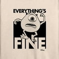 thumbnail image 3 of Monsters Inc. - Everythings Fine  - Women's Lightweight French Terry Long Sleeve Shirt, 3 of 5