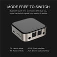 thumbnail image 2 of Adaptador Bluetooth 5,0 Receptor De Transmisor De Audio Aptx Hd Para Coche Tv Pc A Altavoz De Auriculares Inalámbrico Con Spdif/3,5Mm Aux 2 En 1 Vogacara EL012734-00, 2 of 6