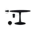 thumbnail image 2 of Meridian Furniture Holly 48" Black Dining Table, 2 of 6