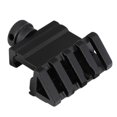 thumbnail image 3 of 5X4.5cm Black 45 Degree Side Rail Mount Offset Rail Mount For Flashlight Outdoor (black) Dt2788, 3 of 4