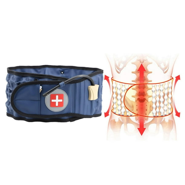 Soporte lumbar shamjiam de aire Azul XL