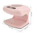 thumbnail image 3 of Air Nail Dryer with Automatic Sensor, 300W Timing Nail Fan Blow Dryer for Both Hands and Feet, Warm & Cool Wind Blower for Regular Nail Polish, Home and Salon Use No Harmful, 3 of 8