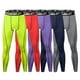 thumbnail image 2 of Pantalones deportivos de compresión para hombre, mallas ajustadas para correr, NUEVOS, 2 of 7