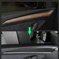 thumbnail image 4 of Car Interior Door Trim Cover, Easy To Clean Interior Door Panel Cover  For Model 3, 4 of 8