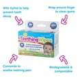 thumbnail image 4 of Brush Baby Biodegradable Teething Wipes with Camomile, 20 Wipes, 4 of 6