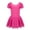 Rose, variant on TiaoBug Kids Girls Classic Ballet Dance Tutu Dress Short Sleeve Chiffon Ballerina Gymnastic Leotard Dresses Blue 3-4