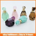 thumbnail image 2 of K-KED Natural Healing Reiki Perfume Bottles Pendant Mineral Essential Oil Bottle Gems-10pcs-Tiger Eye Stone, 2 of 9