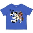 thumbnail image 3 of Inktastic I'm Three-cowgirl Riding Horse Birthday Girls Toddler T-Shirt, 3 of 5