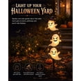 thumbnail image 4 of Solar Halloween Cat & Pumpkin Garden Light, Waterproof LED Moon Stake Decor, Outdoor Yard Light for Patio Lawn Pathway, 4 of 7