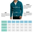 thumbnail image 5 of Men's Full-Zip Polar Fleece Jacket, Teal 2XL, 1 Count, 1 Pack, 5 of 7