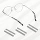thumbnail image 5 of Almohadillas para las orejas de gafas Uxcell, 12 pares de agarres para gafas de 3-10 mm, gris, 5 of 6